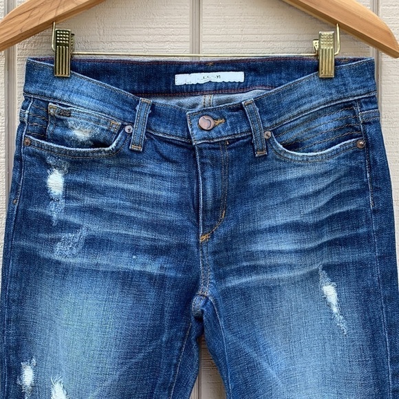 Joe’s Provocateur Deconstructed Boot Leg Jeans in Phoebe Wash - Picture 13 of 15